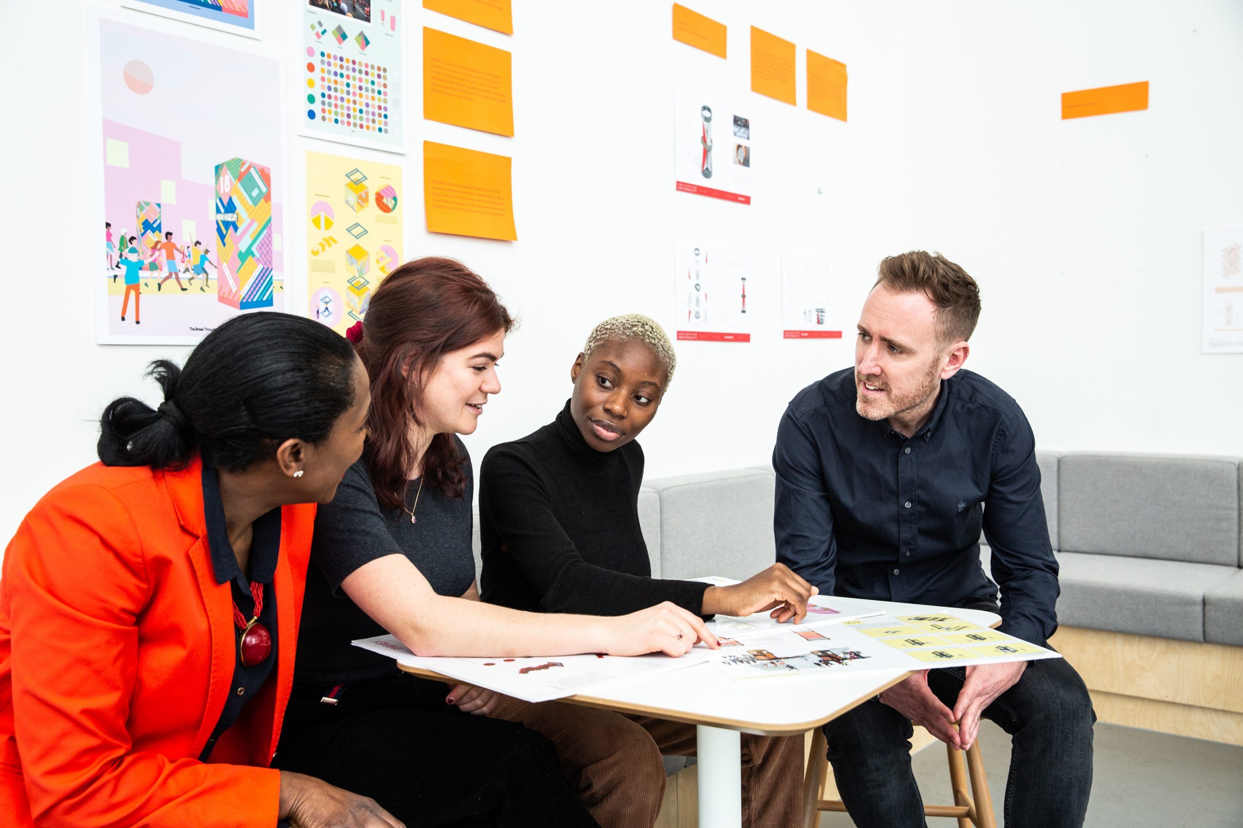 Sonia Watson, CEO of the SLCT, and Mark Nagle, Operations Director at urban, at Your Space in Deptford to mark the launch of our joint #BeMoreInclusive programme. Blog - Architects' Journal Race Diversity Survey.
